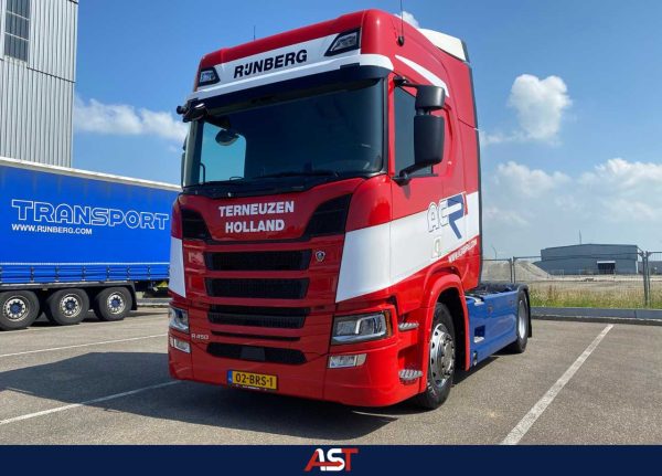 Aflevering A.C. Rijsnberg Transport Scania R450 4×2